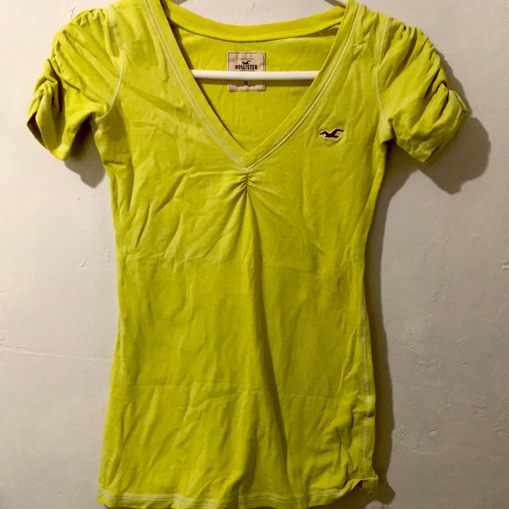 Yellow shirt